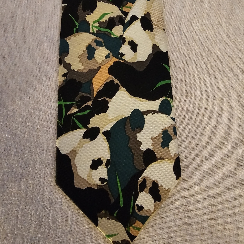 Men's Panda Tie From WWF World Wildlife Fund